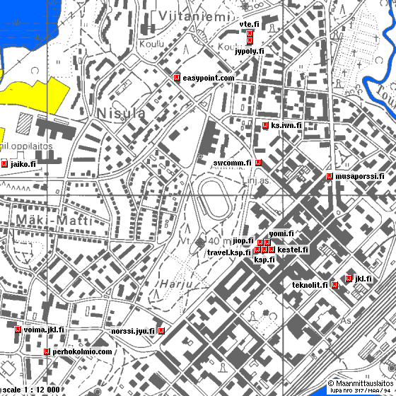 Information resource map of City Centre, Finland